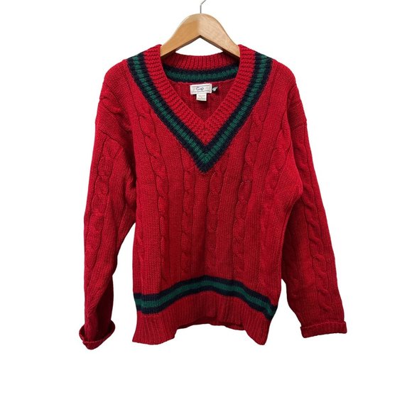 V Neck Sweater Gap Wool Sweater Mens Authentic True Vintage GAP